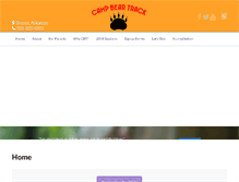 Tablet Screenshot of campbeartrack.com